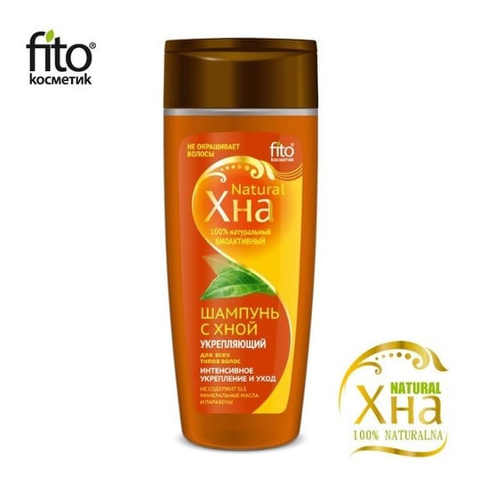 Fitokosmetik, bioaktywny szampon z henną wzmacniający, 270 ml Fitokosmetik