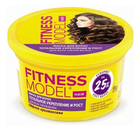 Fitokosmetik, Fitness Model, maska do włosów Całkowite Wzmocnienie i Wzrost, 250 ml Fitokosmetik