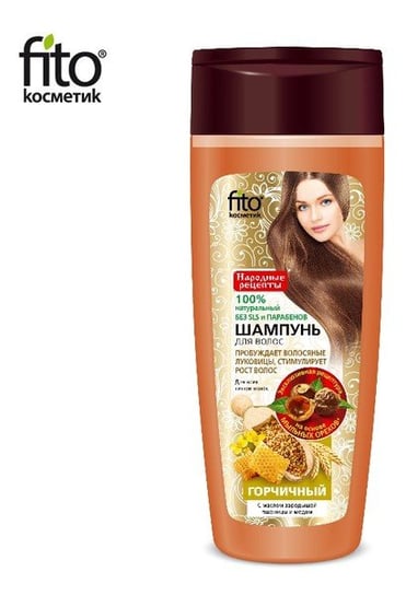 Fitokosmetik, szampon do włosów stymulujący wzrost Gorczycowy, 270 ml Fitokosmetik