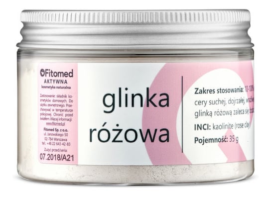 Fitomed, Glinka Różowa, 35 g Fitomed