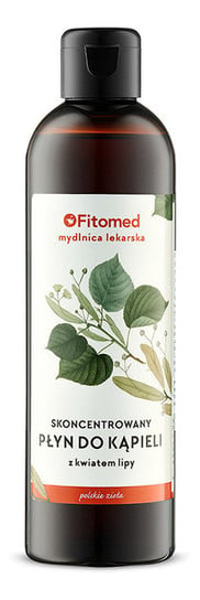 Fitomed, Mydlnica Lekarska, skoncentrowany płyn do kąpieli z kwiatem lipy, 250 ml Fitomed