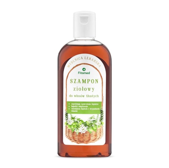 Fitomed, Mydlnica Lekarska, szampon tradycyjny włosy tłuste, 250 ml Fitomed