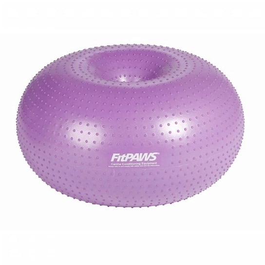 FitPAWS Piłka do balansowania dla zwierząt TRAX Donut 55 cm, fioletowa FitPAWS