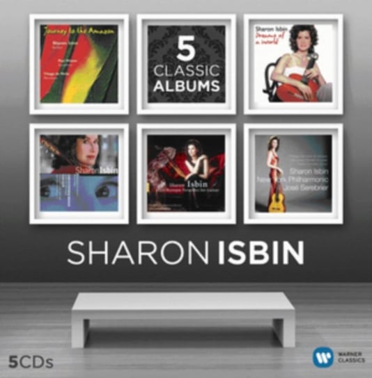 Five Classic Albums Isbin Sharon, Gulbenkian Orchestra, Winter Paul, De Mello Thiago, Zurcher Kammerorchester, New York Philharmonic