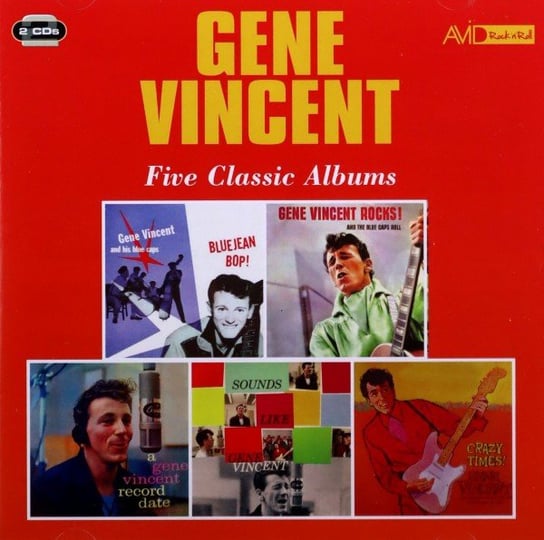 Five Classic Albums Gene Vincent