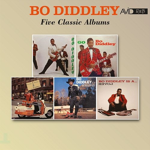 Five Classic Albums (Bo Diddley / Go Bo Diddley / Have Guitar Will Travel / Bo Diddley Is a Gunslinger / Bo Diddley Is a Lover) Bo Diddley
