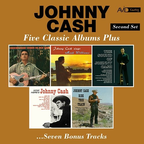 Five Classic Albums Plus (Songs of Our Soil / Sings Hank Williams / The Sound of Johnny Cash / Now Here's Johnny Cash / Ride This Train) (Digitally Remastered) Johnny Cash