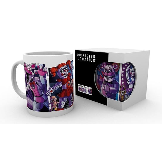 Five Nights at freddy's Sister Location, Kubek 320ml, abystyle ABYstyle
