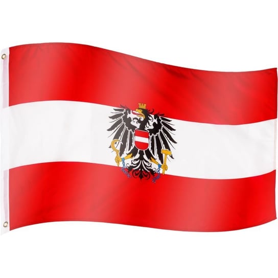 Flaga Austrii - 120 cm x 80 cm FLAGMASTER