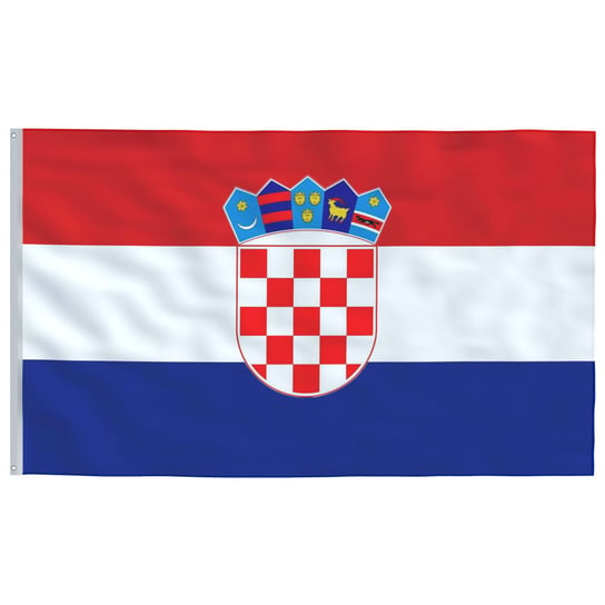 Flaga Chorwacji 90x150 cm, różnokolorowa, 100% pol Inna marka