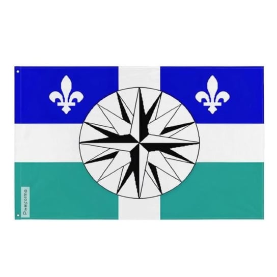 Flaga Gaspésie–Îles-de-la-Madeleine 60x90cm z poliestru Inny producent (majster PL)