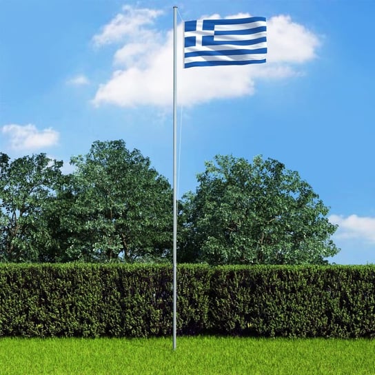 Flaga Grecji VIDAXL, różnokolorowa, 90x150 cm vidaXL
