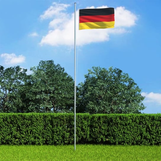 Flaga Niemiec VIDAXL, różnokolorowa, 90x150 cm vidaXL