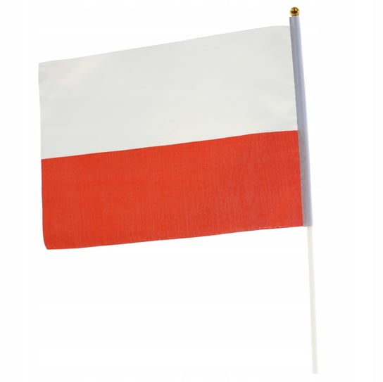 FLAGA POLSKA MATERIAŁOWA CHORĄGIEWKA POLSKI 40cm Midex