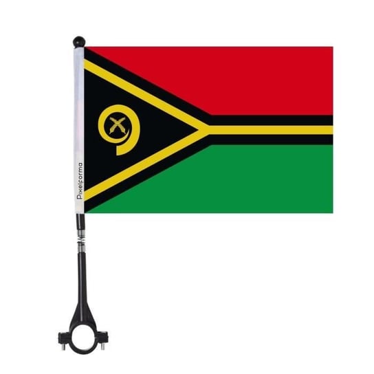 Flaga rowerowa Vanuatu Flaga rowerowa 50 sztuk z poliestru Inny producent (majster PL)