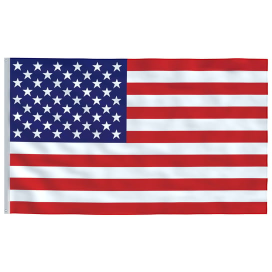 Flaga Stanów Zjednoczonych VIDAXL, różnokolorowa, 90x150 cm vidaXL
