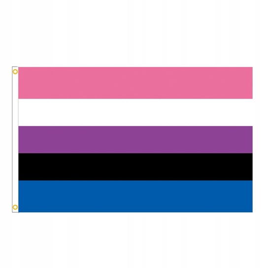 Flaga Tęczowa Lgbt Duża 90X150Cm Genderfluid F4 Inna marka