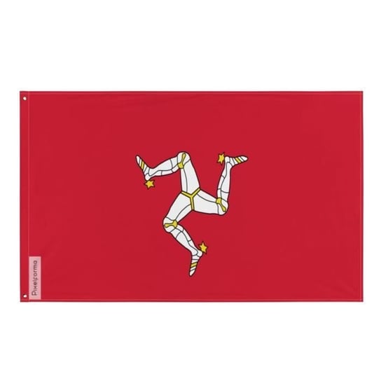 Flaga Wyspy Man 96x144 cm, wykonana z poliestru Inny producent (majster PL)