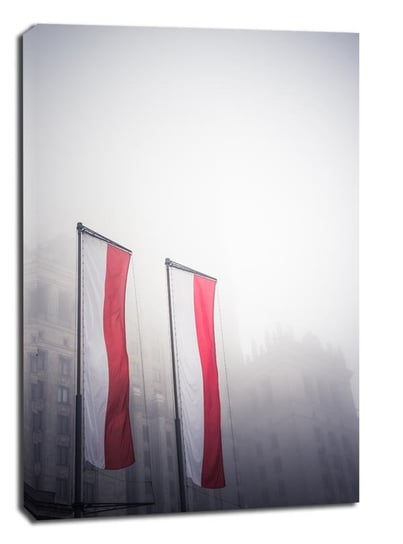 Flagi - obraz na płótnie 90x120 cm Galeria Plakatu