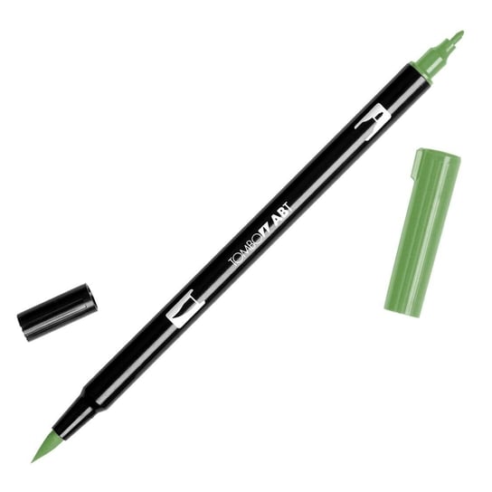 Flamaster dwustronny 195 Brush Pen light greene Tombow Tombow