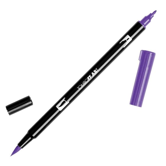 Flamaster dwustronny 636 Brush Pen imperial purple Tombow Tombow