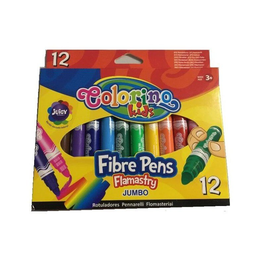 Flamastry jumbo, Colorino kids, 12 kolorów - Colorino | Sklep EMPIK.COM
