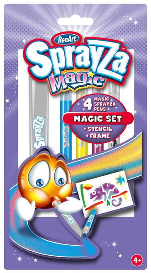 Flamastry, Sprayza Magic, 4 kolory Renart
