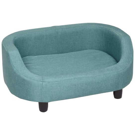 FLAMINGO Sofa dla psa Emerald, zielona, S, 56x39x23,5 cm Flamingo