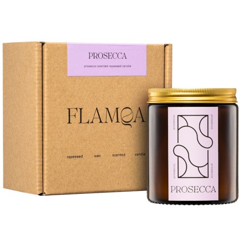 Flamqa Naturalna świeca rzepakowa zapachowa Prosecca Inny producent