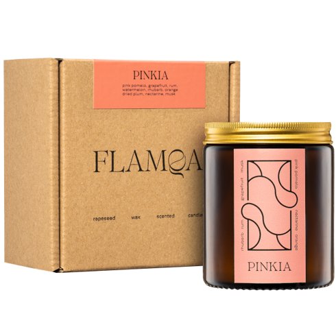 FLAMQA Pinkia świeca zapachowa FLAGOLIE