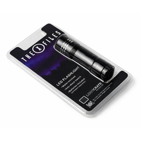 Flashlight | 15 cm | Metal | Brelok | X-Files Inna marka