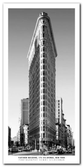 Flatiron Building plakat obraz 50x100cm Wizard+Genius