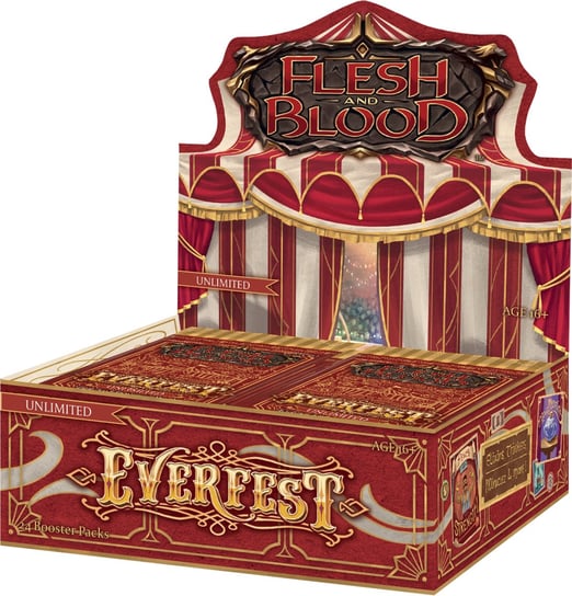 Flesh & Blood TCG: Everfest First Edition Booster Box, gra karciana Inna marka