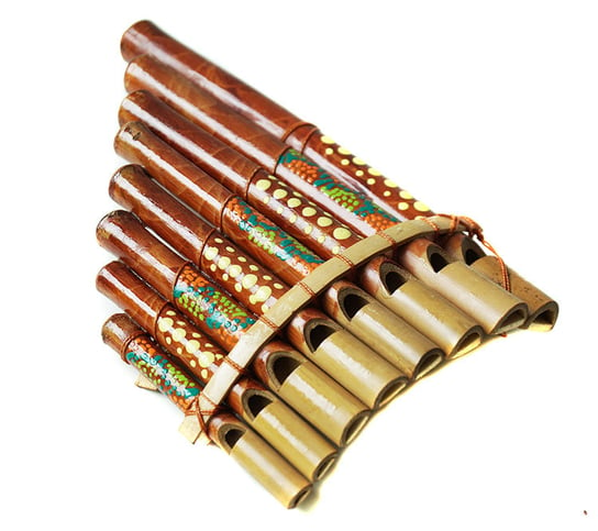 Fletnia Pana  Drewniana 8 Tonów Orientalny Instrument Inny producent