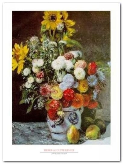Fleurs Dans Un Vase plakat obraz 60x80cm Wizard+Genius