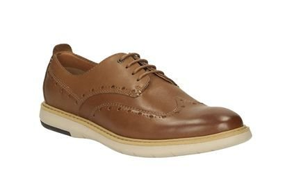 Flexton Wing [tan leather] - rozmiar 43 Clarks