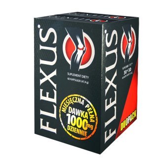 Flexus, suplement diety, 60 kapsułek Valentis