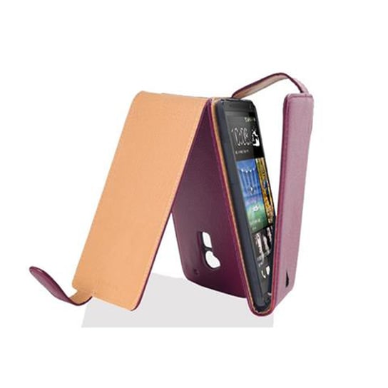 Flip Case Do HTC ONE MAX T6 Pokrowiec w BORDEAUX FIOLETOWY Obudowa Etui Case Cover Ochronny Cadorabo Cadorabo