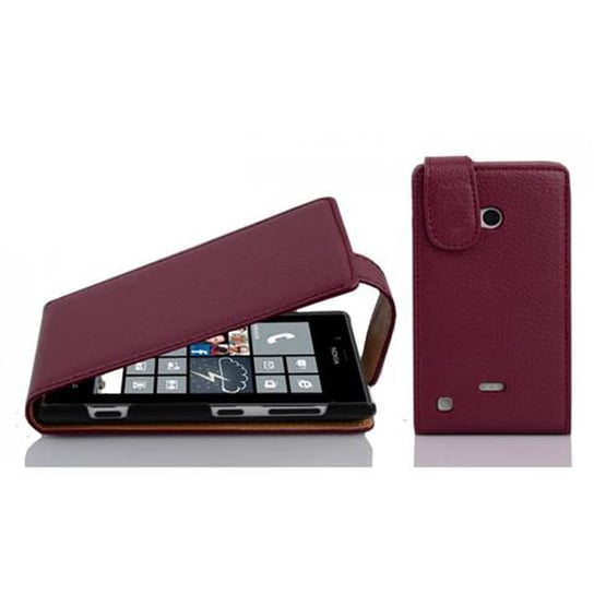 Flip Case Do Nokia Lumia 720 Pokrowiec w BORDEAUX FIOLETOWY Obudowa Etui Case Cover Ochronny Cadorabo Cadorabo