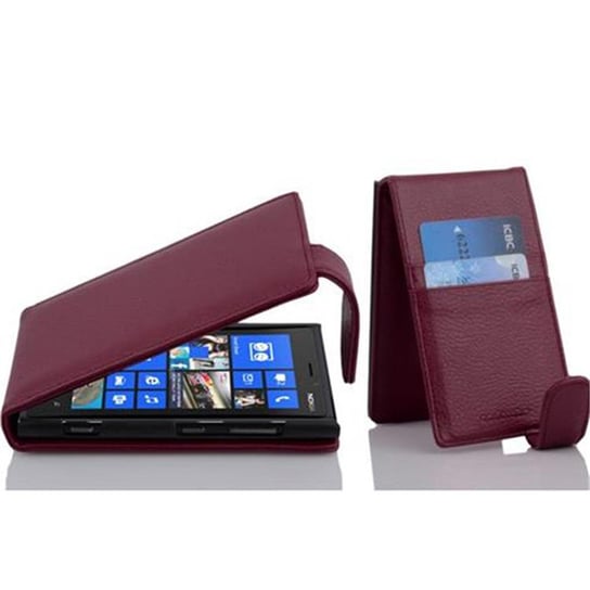 Flip Case Do Nokia Lumia 920 Pokrowiec w BORDEAUX FIOLETOWY Obudowa Etui Case Cover Ochronny Cadorabo Cadorabo