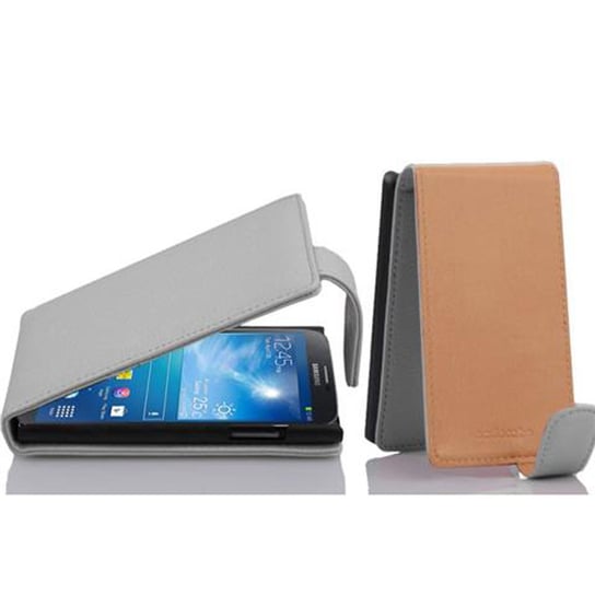 Flip Case Do Samsung Galaxy MEGA 6.3 Pokrowiec w BIAŁY MAGNEZOWY Obudowa Etui Case Cover Ochronny Cadorabo Cadorabo