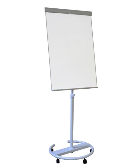 Flipchart magnetyczny mobilny na kółkach, 100x70 cm Allboards