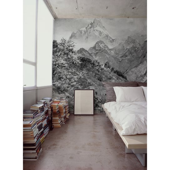 Flizelinowa fototapeta Alpy krajobraz gór 152x104 Coloray