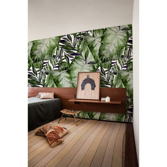 Flizelinowa tapeta Liść tropikalny 312x219 + klej Coloray