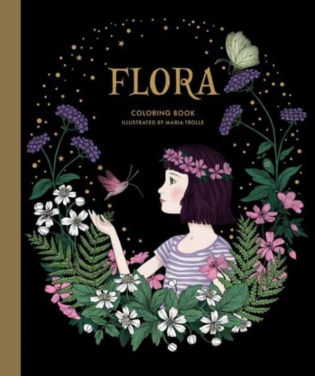 Flora Coloring Book Maria Trolle