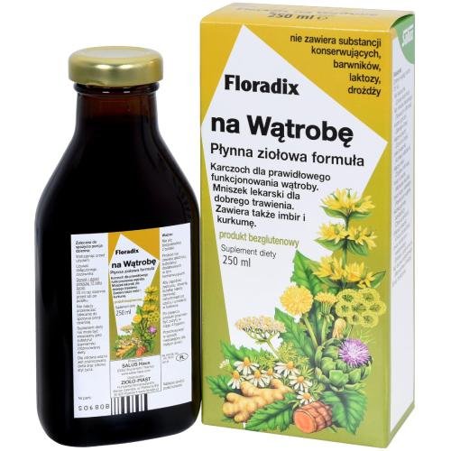 Floradix na wątrobę, 250ml FLORADIX