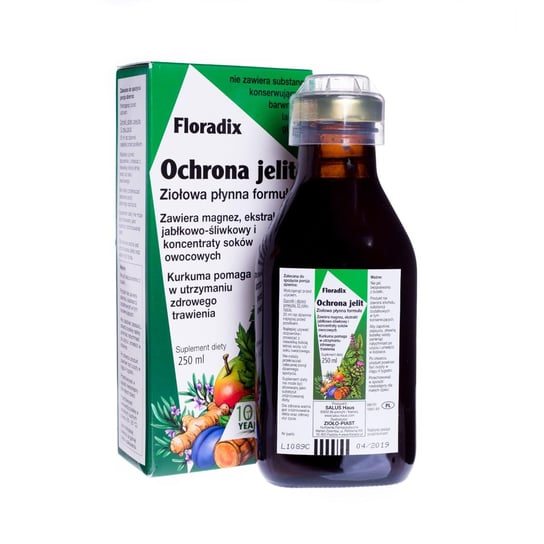 Floradix Ochrona Jelit,. suplement diety, 250 ml Salus Haus