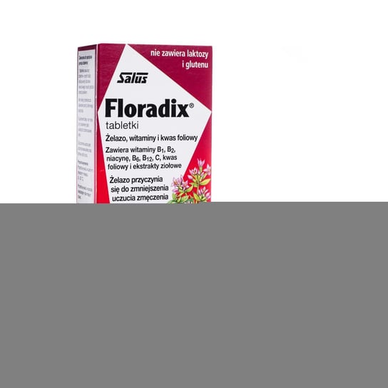 Floradix, suplement diety, 84 tabletki Salus Haus