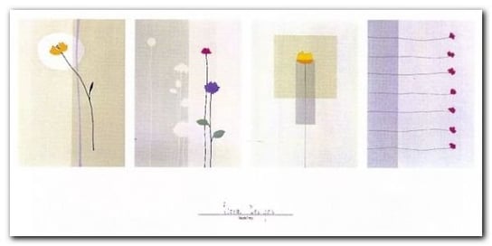 Floral Designs plakat obraz 100x50cm Wizard+Genius