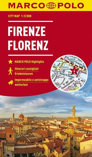 Florenz. Mapa 1:12 000 Opracowanie zbiorowe